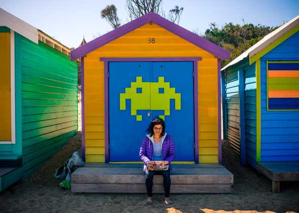 When developers go to the beach, they pull out their laptops.